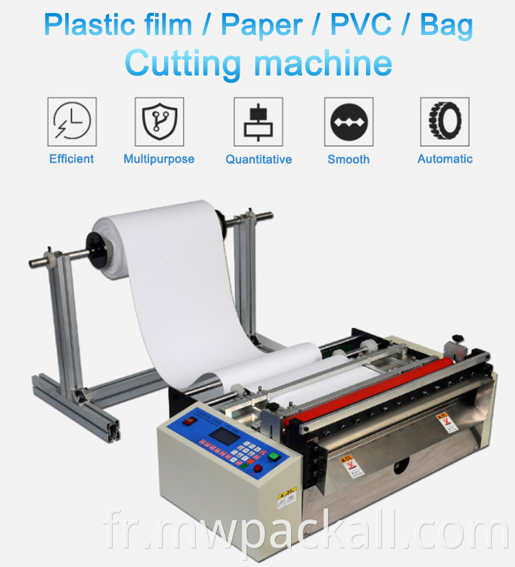 Machine de découpe informatique fabrique des rouleaux de papier à la machine de coupe de feuilles/tissu non tissé Machine de découpe informatique fabrique